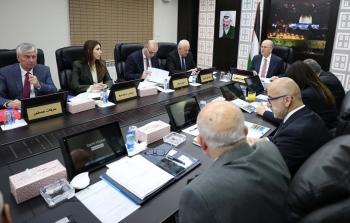 جلسة الحكومة الفلسطينية