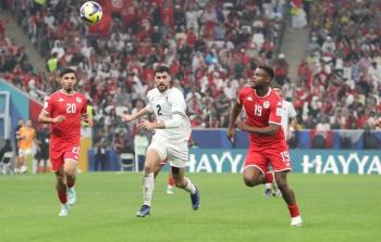 مباراة تونس وفلسطين
