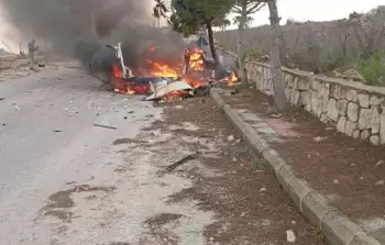 غارة إسرائيلية تستهدف سيارة بين بلدتي مركبا وعديسة جنوبي لبنان