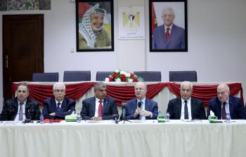 محمد مصطفى خلال اللقاء