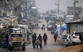 آثار العدوان الإسرائيلي على قطاع غزة