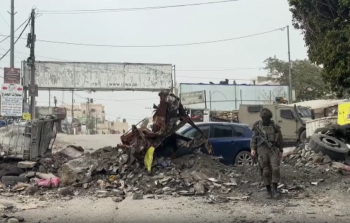 حصار بلدة حزما - صورة أرشيفية
