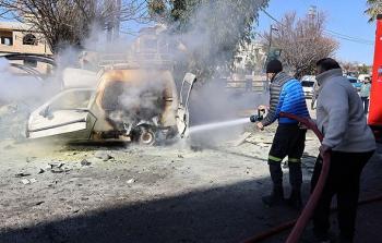 قصف مركبة جنوب لبنان