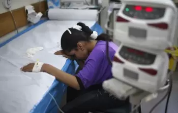 مرضى غزة - تعبيرية