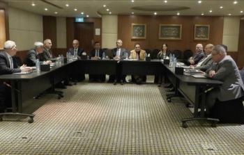 لجنة إدارة غزة خلال اجتماعها بالقاهرة