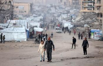 آثار العدوان على غزة