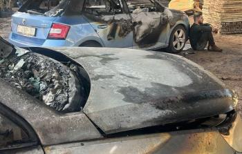 3 إصابات وإحراق مركبات في هجوم للمستوطنين على مشتل غرب نابلس