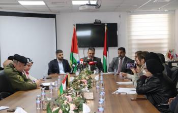 اجتماع لوزارة الزراعة الفلسطينية