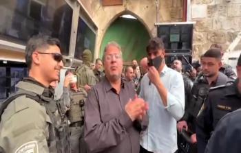 بن غفير يقتحم محيط المسجد الأقصى