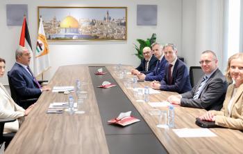 الشيخ يبحث مع (UNDP) تسريع جهود التعافي في غزة