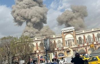 قصف طهران اليوم