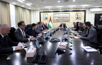 محمد مصطفى خلال اللقاء