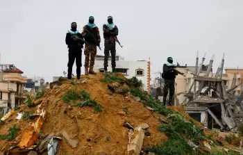 عناصر القسام في قطاع غزة