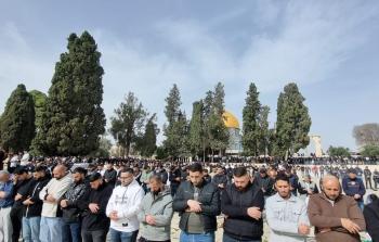 صلاة الجمعة في المسجد الأقصى