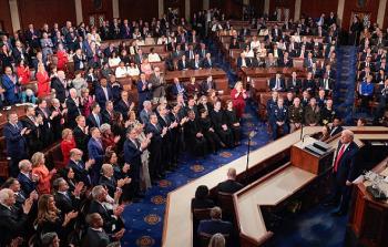 ترامب يلقي خطاب الاتحاد في الكونغرس