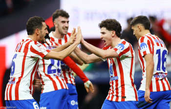 أتلتيكو مدريد يُسقط برشلونة برباعية