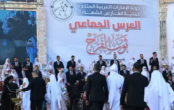 رابط تسجيل العرس الجماعي الثاني من عملية الفارس الشهم 