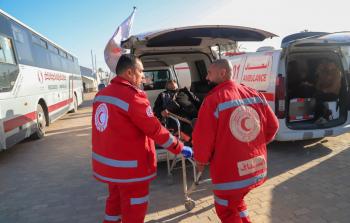 طواقم الهلال الأحمر الفلسطيني