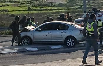 السيارة التي استقلّها الشبان