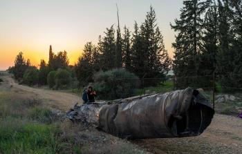 شظايا صاروخ