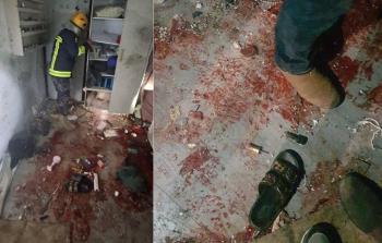 من مكان استشهاد سيدات بيت عوا