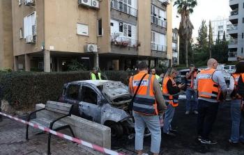 من مكان سقوط صاروخ إيراني في إسرائيل - تعبيرية