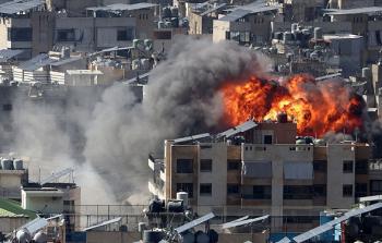 القصف الإسرائيلي على الضاحية الجنوبية لبيروت