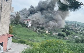 غارة إسرائيلية على بلدة صفد البطيخ جنوب لبنان