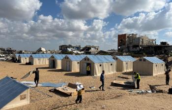 إقامة وحدات سكنية في عدة مناطق من قطاع غزة