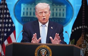 الرئيس الأمريكي دونالد ترامب