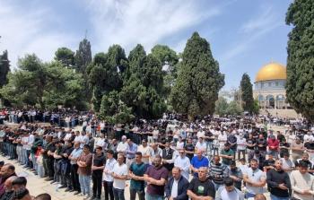 صلاة الجمعة في المسجد الأقصى