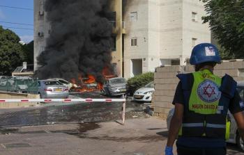 سقوط صواريخ على تل أبيب - توضيحية