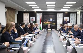 جلسة الحكومة الفلسطينية اليوم