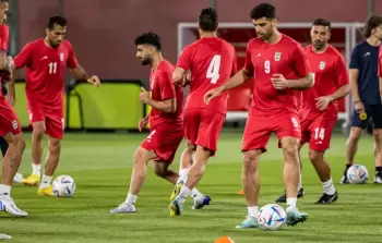 لاعبو المنتخب الإيراني