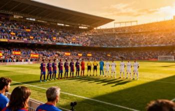 توقيت الكلاسيكو اليوم بين برشلونة وريال مدريد وموعد المباراة في الدول العربية