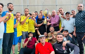 قدامى التفاح أبطالًا لبطولة شهداء الدرج والتفاح