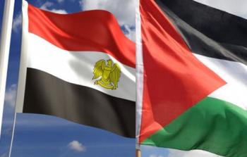 أعلام فلسطين ومصر