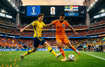 القنوات المفتوحة الناقلة لمباراة السويد وهولندا في كأس العالم 2026
