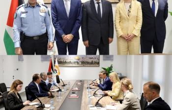 حسين الشيخ يؤكد للوفد الأوروبي أهمية دعم المؤسسات الفلسطينية