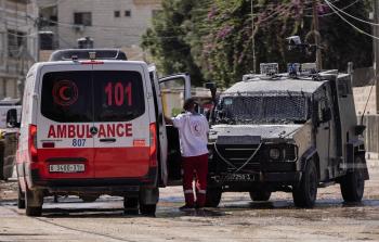 اسعاف وسط جنود الاحتلال بالضفة - أرشيف