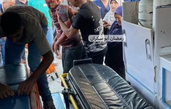 شهيدان بقصف إسرائيلي عند مفترق السامر وسط مدينة غزة