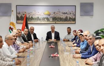 لقاء الشيخ مع الاتحاد العام للمعلمين الفلسطينيين