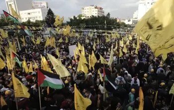 مهرجان لحركة فتح - أرشيفية