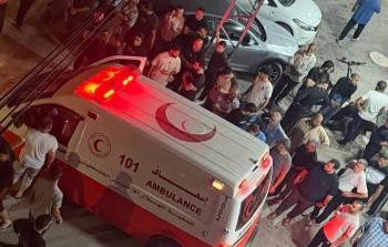 اسعاف فلسطيني بالضفة - أرشيف