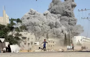 القصف الإسرائيلي على غزة - أرشيف