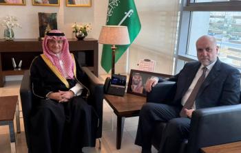 الهباش والسفير السعودي لدى فلسطين