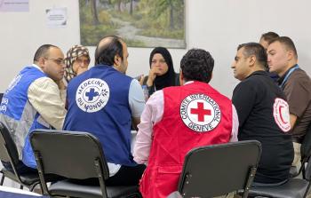 الهلال الأحمر يستضيف لقاء Health Cluster