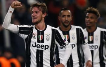 فرحة لاعبي يوفنتوس