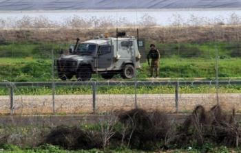 جندي إسرائيلي على حدود قطاع غزة
