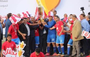 شباب رفح بطلاً لكأس غزة